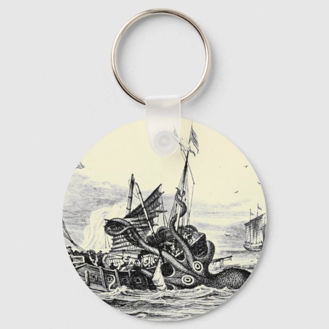 Kraken Atack ! Porte-clés (Recto)