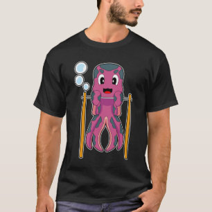 Kraken Bodybuilder Klimmzüge Bodybuilding T-Shirt