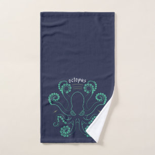 Kraken Cephalopod Tentacles Handtuch