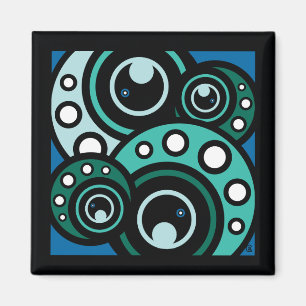 Kraken-Garten Magnet