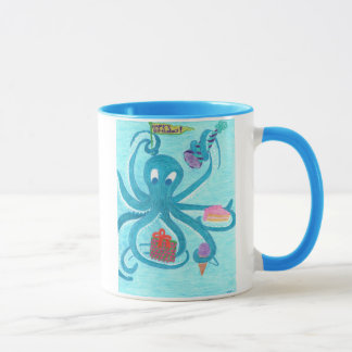 Kraken-Geburtstags-Tasse Tasse