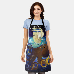 Kraken Groß und Caravella Schürze
