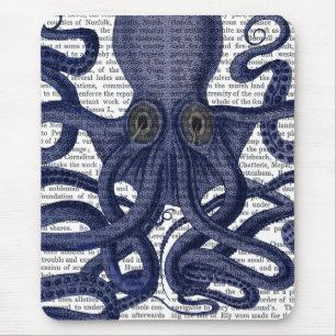 Kraken hoch Nah Mousepad