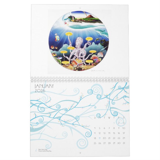 Kraken-Kalender Kalender (Jan 2026)