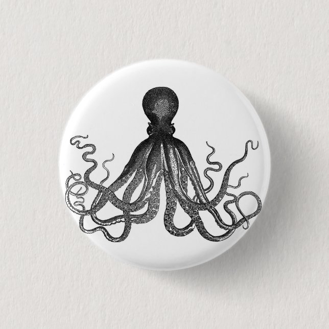 Kraken-Knopf Button (Vorderseite)