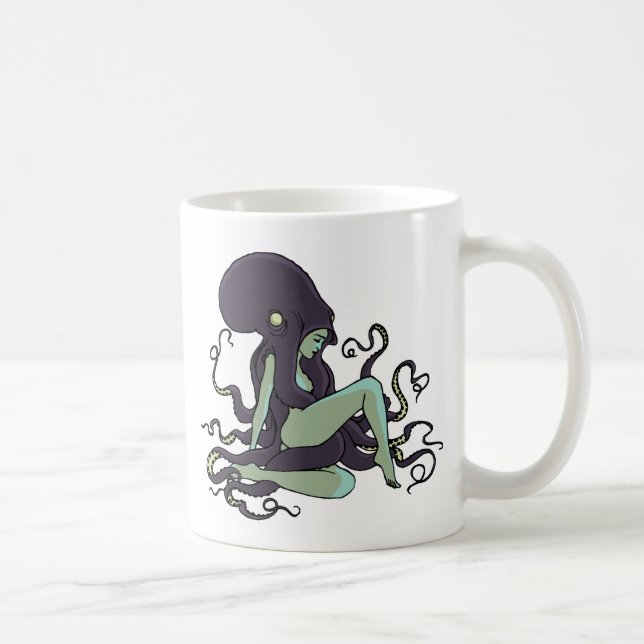 Kraken-Königin Kaffeetasse (Rechts)