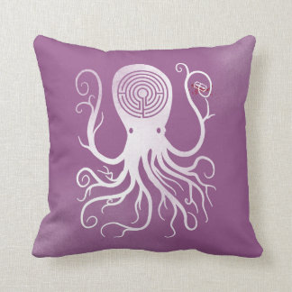 Kraken-Labyrinth-modisches Rasiermesser-Kissen Kissen