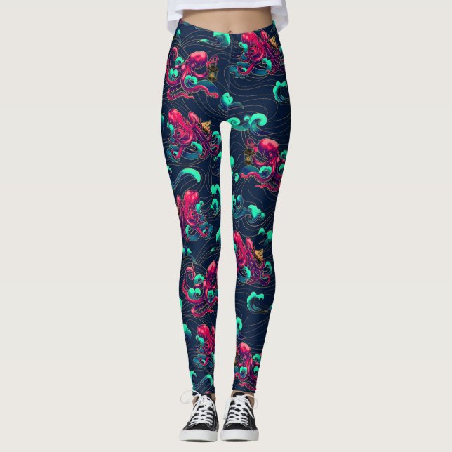 Kraken Leggings (Vorderseite)