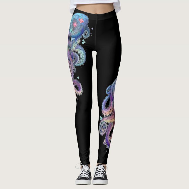 Kraken-Leggings Leggings (Vorderseite)