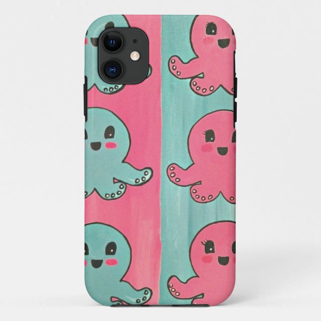 Kraken-Liebe iPhone Fall Case-Mate iPhone Hülle (Rückseite)