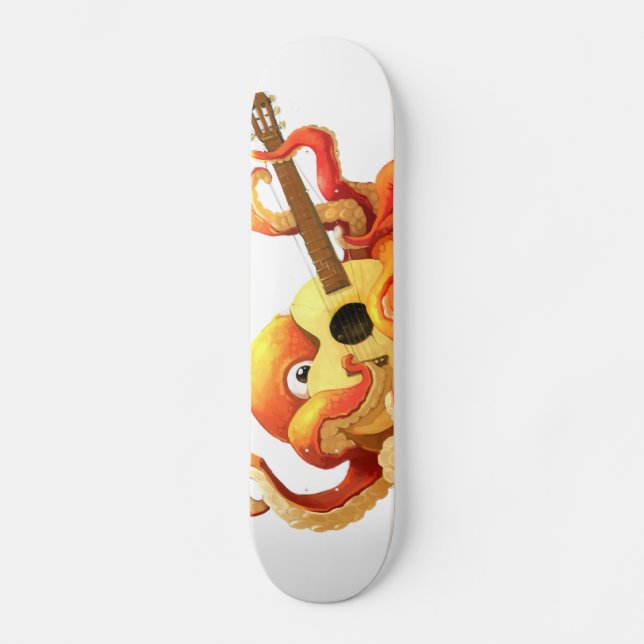 Kraken-Marmeladen-Skateboard Skateboard (Vorderseite)