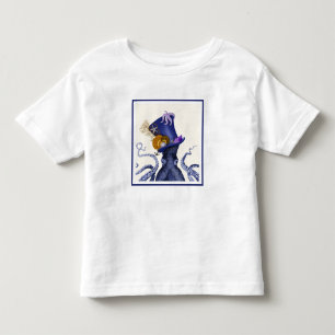 Kraken mit nautischem Hut Kleinkind T-shirt