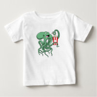 Kraken mit Popcorn