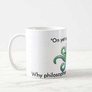 Kraken-Philosophie Kaffeetasse