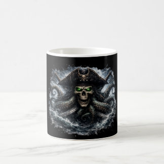 Kraken Pirate Skull Mug – Epic Sea Monster Pirate