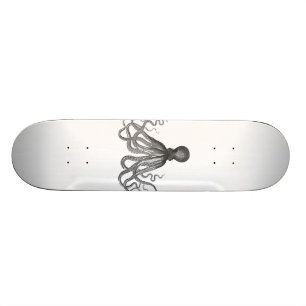 Kraken - Schwarzer Riesenoktopus / Cthulu Skateboard