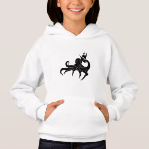 Kraken Sea Monster und Schiff Hoodie
