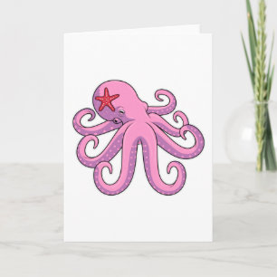 Kraken Seestern Karte