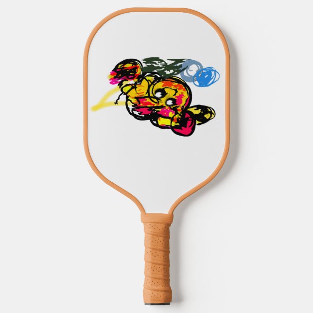 Kraken Spaß Pickleball Schläger (Vorderseite)