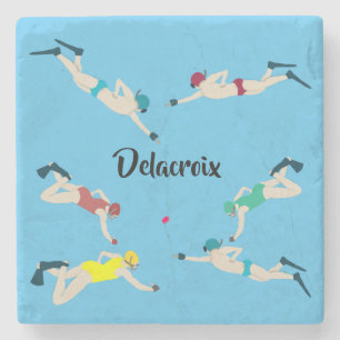 Kraken Steinuntersetzer