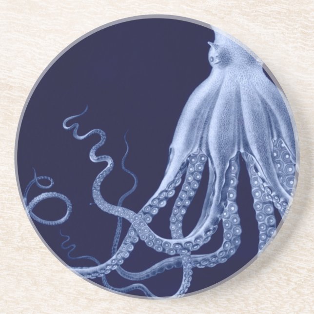 Kraken-Tentakel-Triptychon-Untersetzer Getränkeuntersetzer (Vorne)