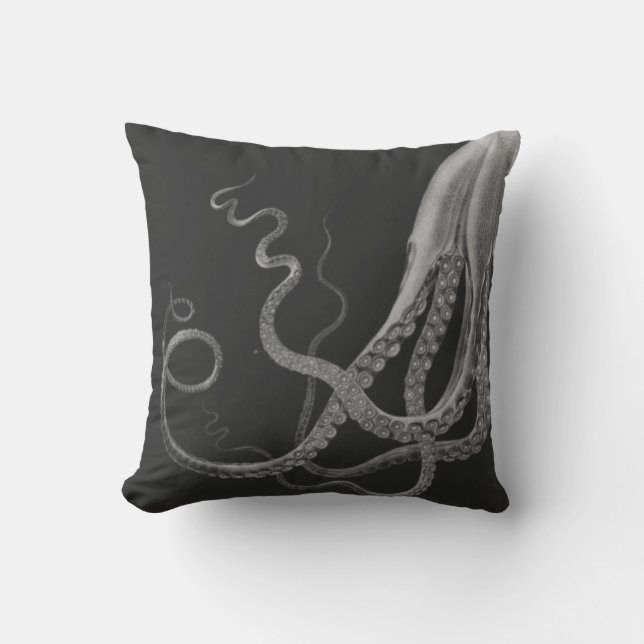 Kraken-Triptychon-Kissen Kissen (Vorderseite)