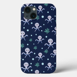 Kraken unter dem Meereskidsmuster Case-Mate iPhone Hülle