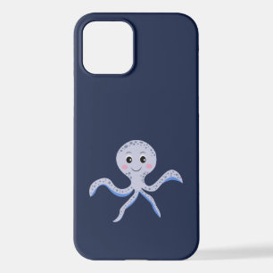Kraken unter dem Meereskidsmuster iPhone 12 Hülle