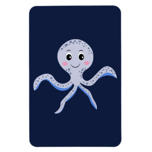 Kraken unter dem Meereskidsmuster Magnet