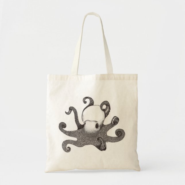 Kraken-wiederverwendbare Einkaufstasche (Vorne)