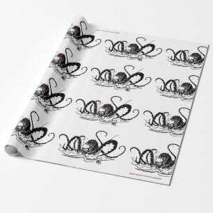Kraken-Wrapping Geschenkpapier