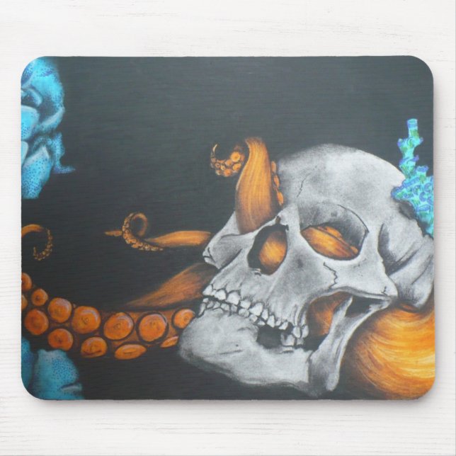 Kraken-Zusatz-Auflage Mousepad (Vorne)