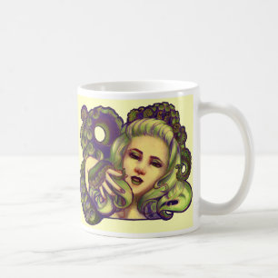 Krakenkönigin Kaffeetasse