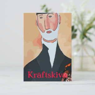 Krakisches Party, Kräftskiva, Skandinavien Einladung