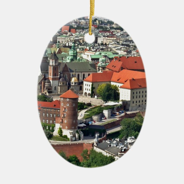 Kraków Keramik Ornament (Vorne)