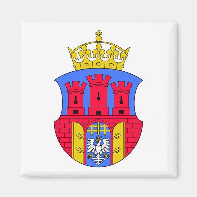 Kraków-Wappen Magnet (Vorne)