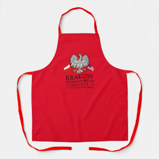Krakusy Polnisch American Society Schürze