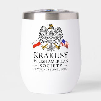 Krakusy Polnisch American Society Water Tumbler