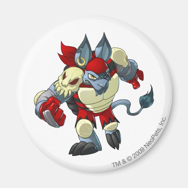 Krakwk Island Team Captain 2 Magnet (Vorne)