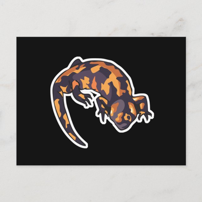 Krallengecko Postkarte (Vorderseite)