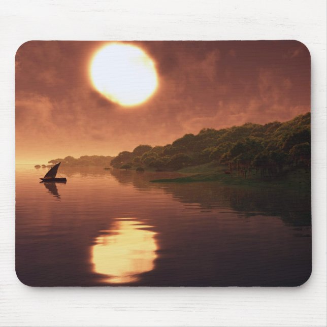 Kram im Wasser Mousepad (Vorne)