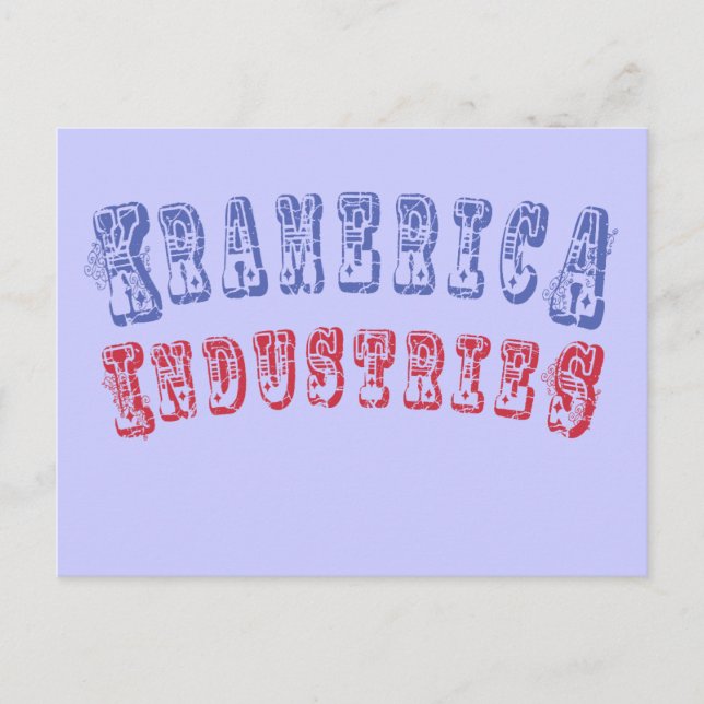 Kramerica Industries Products Postkarte (Vorderseite)