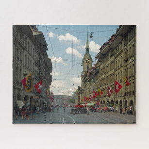 Kramgasse Straße Bern Schweiz Jigsaw Puzzle