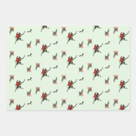 Krampf-Wrapping Paper Set 1 Geschenkpapier Set