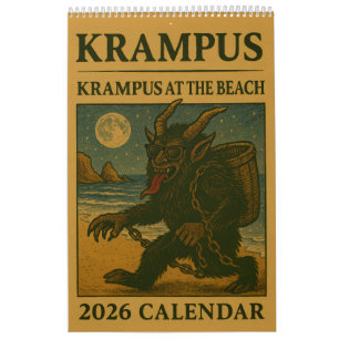 Krampus 2026: Ein Jahr voller Unfug und Chaos Kalender