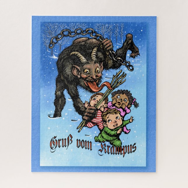 Krampus 520 pièce Puzzle (Vertical)