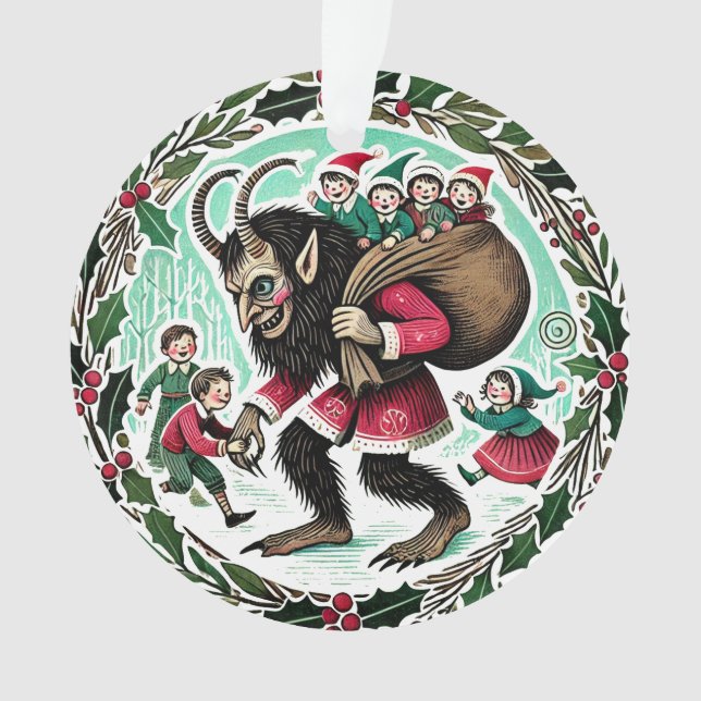 Krampus Christmas Ornament (Vorderseite)