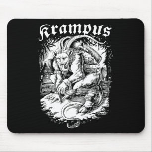 Krampus Design Weihnachtssaison Evil Pajama Xmas Mousepad