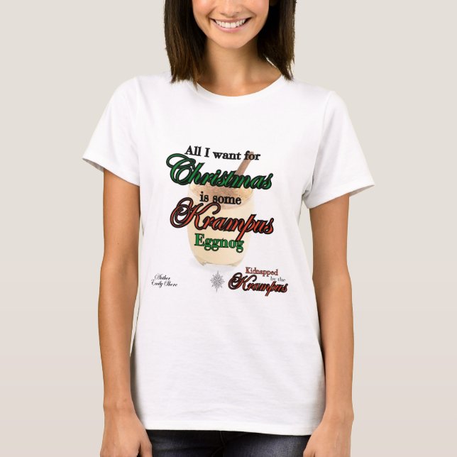 Krampus Eggnog T - Shirt (Vorderseite)