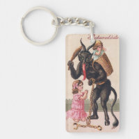 Krampus Filles insensibles Vintage démon Noël